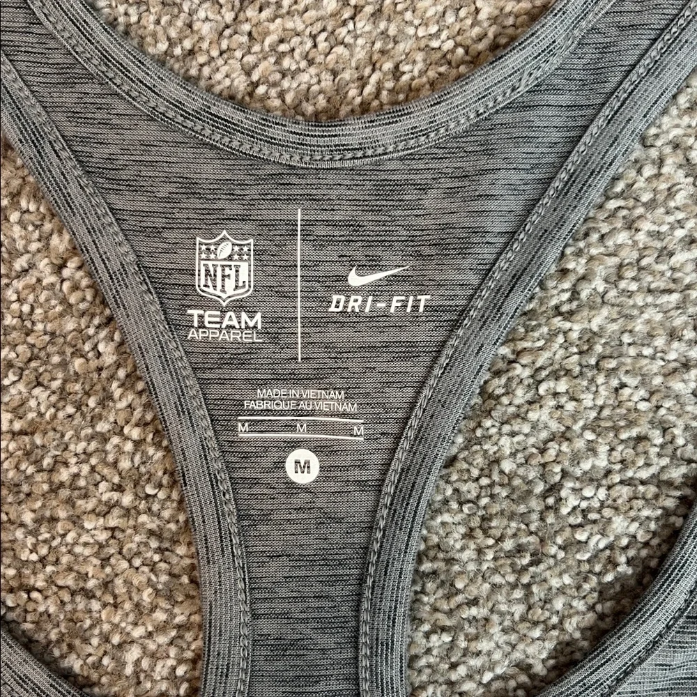 Nike‎ Gray Cowboys Racerback Tank